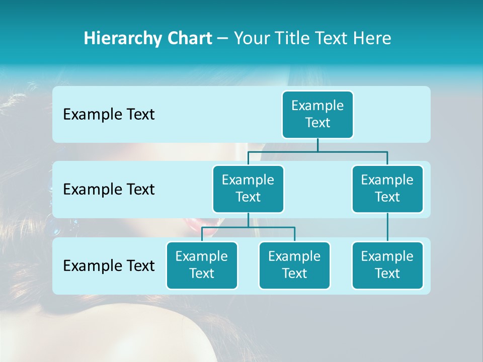 Hairdo Beautiful Hair PowerPoint Template