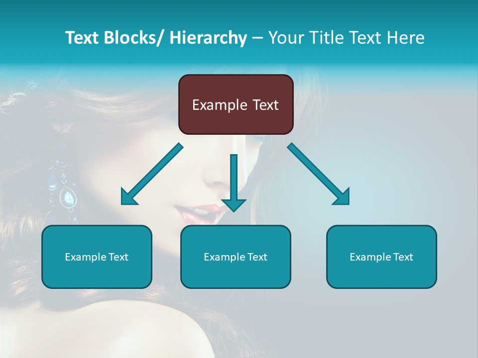 Hairdo Beautiful Hair PowerPoint Template