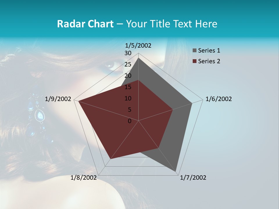 Hairdo Beautiful Hair PowerPoint Template