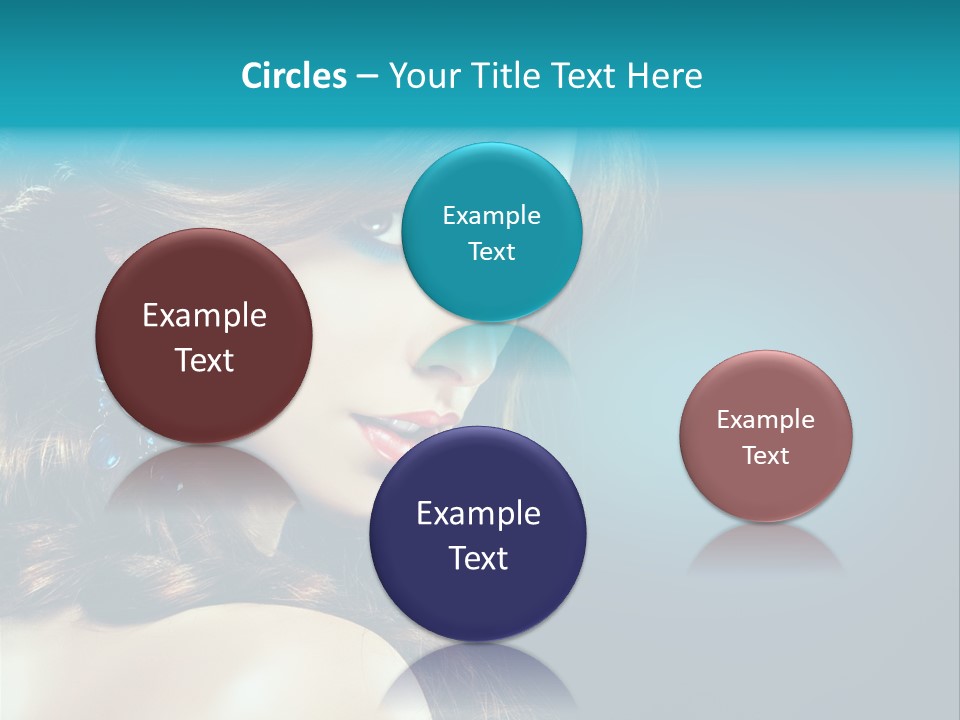 Hairdo Beautiful Hair PowerPoint Template