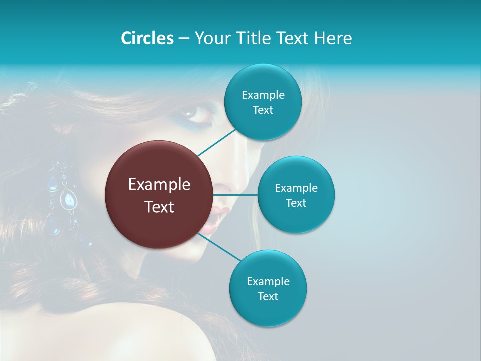 Hairdo Beautiful Hair PowerPoint Template