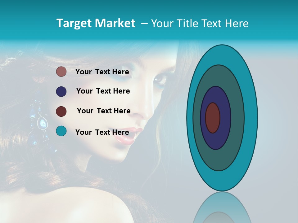 Hairdo Beautiful Hair PowerPoint Template