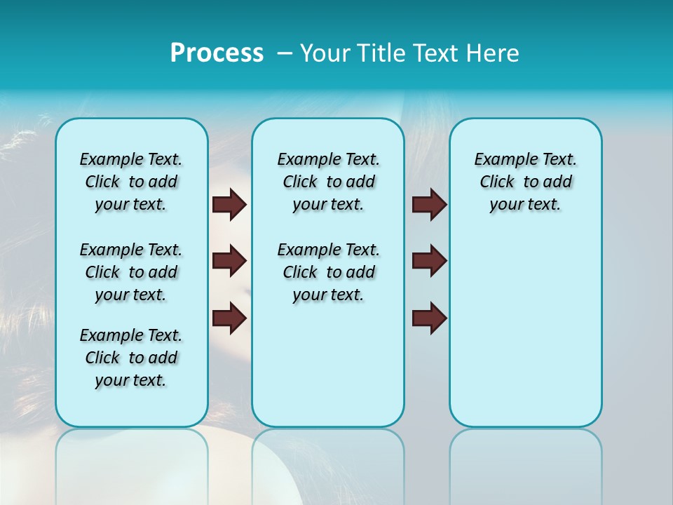 Hairdo Beautiful Hair PowerPoint Template