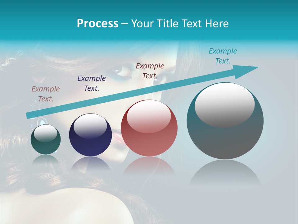 Hairdo Beautiful Hair PowerPoint Template