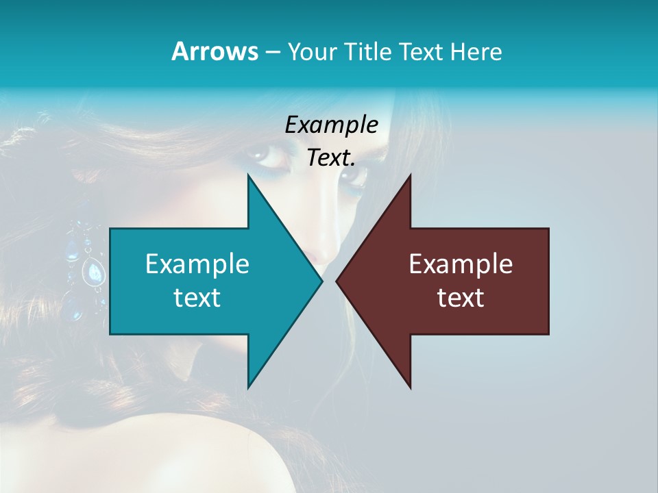 Hairdo Beautiful Hair PowerPoint Template