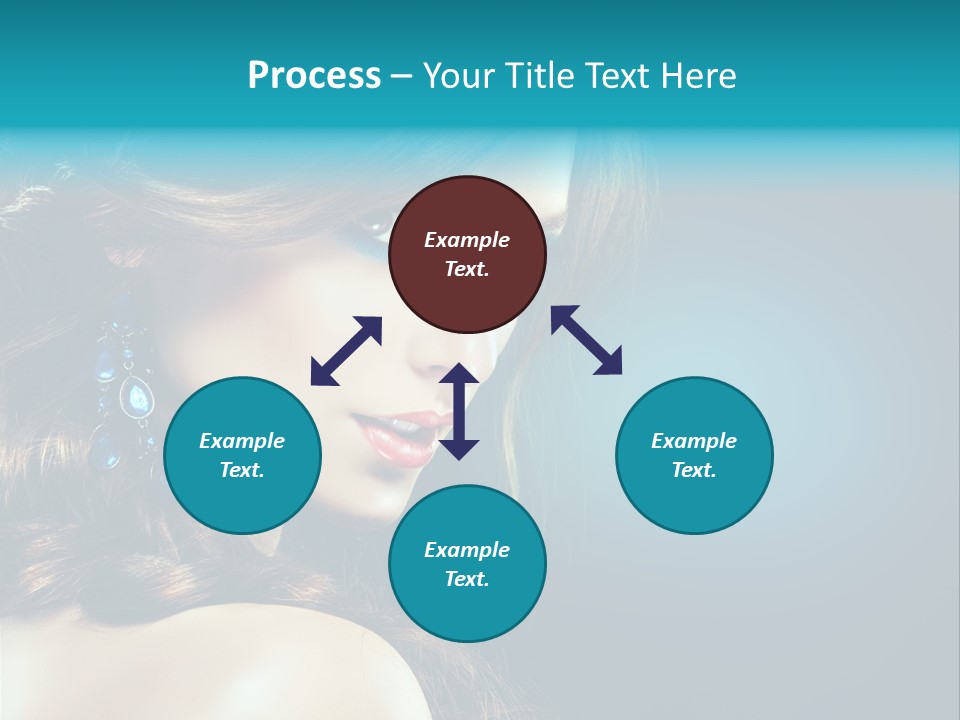 Hairdo Beautiful Hair PowerPoint Template