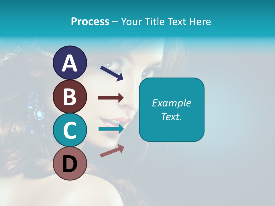 Hairdo Beautiful Hair PowerPoint Template