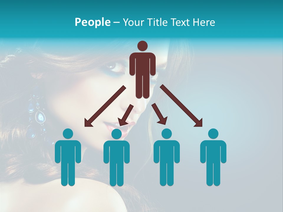 Hairdo Beautiful Hair PowerPoint Template