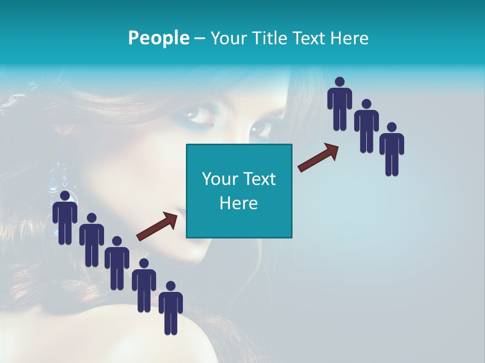 Hairdo Beautiful Hair PowerPoint Template