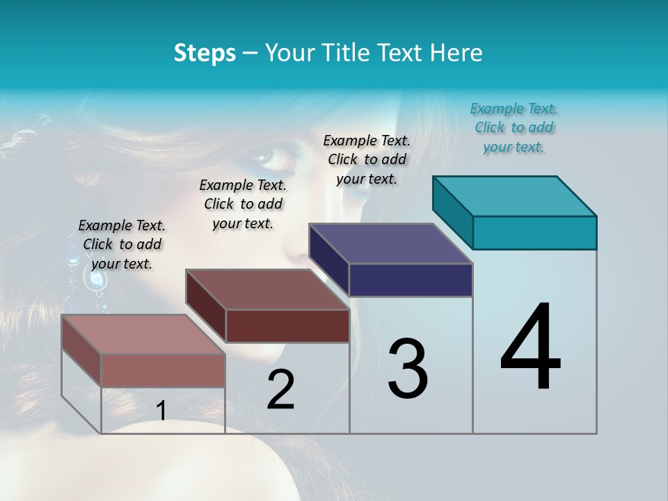 Hairdo Beautiful Hair PowerPoint Template