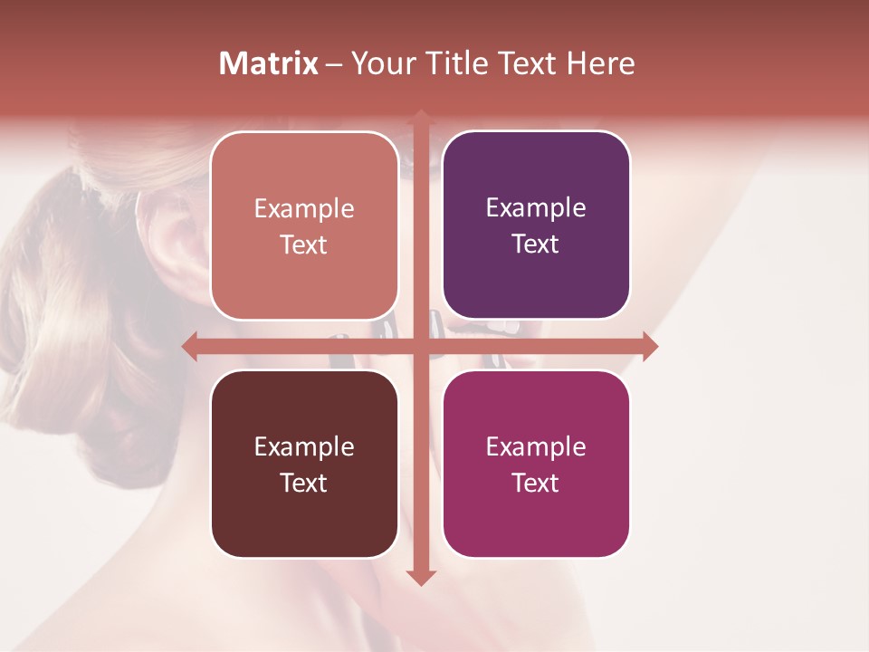 Eyelash Beauty Salon Cute PowerPoint Template