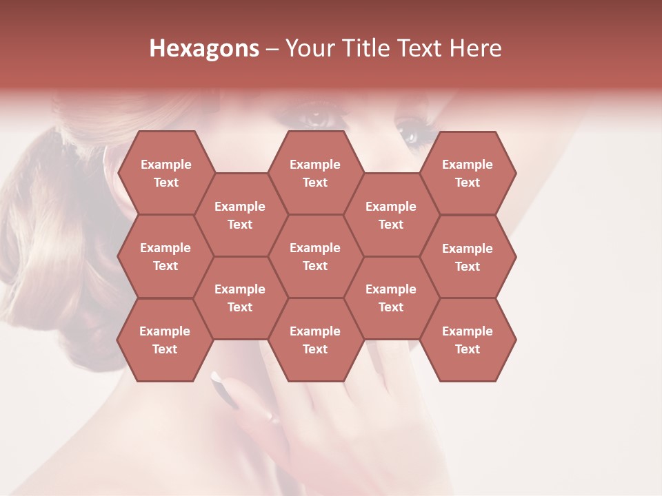 Eyelash Beauty Salon Cute PowerPoint Template