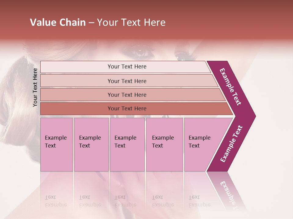 Eyelash Beauty Salon Cute PowerPoint Template