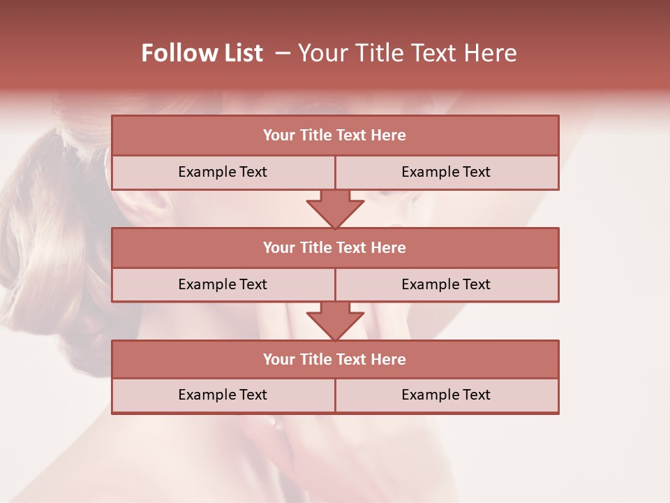 Eyelash Beauty Salon Cute PowerPoint Template