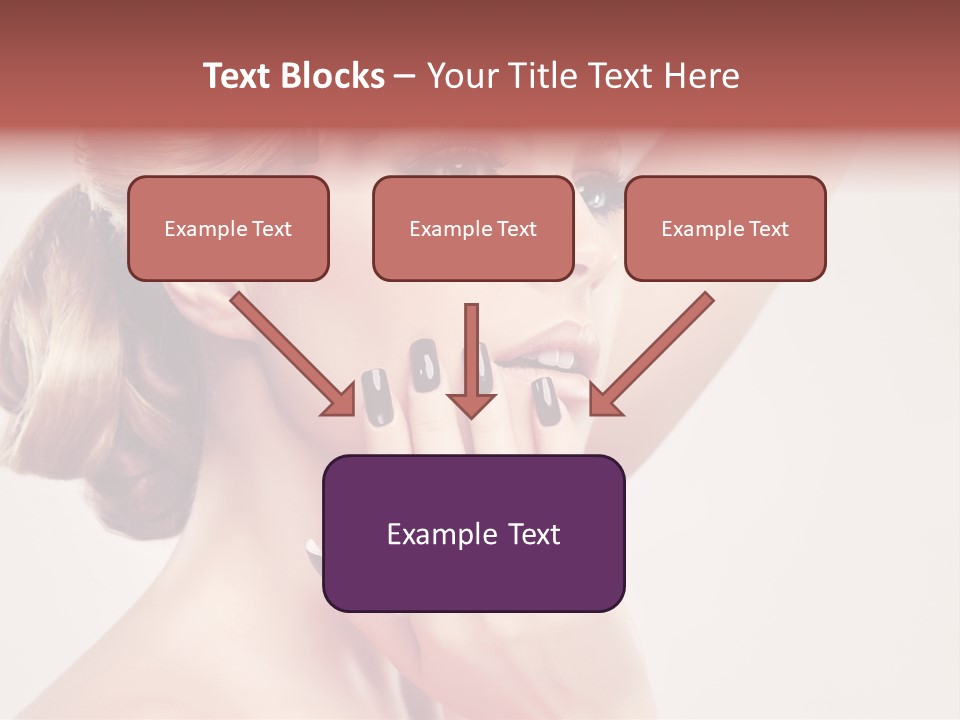 Eyelash Beauty Salon Cute PowerPoint Template