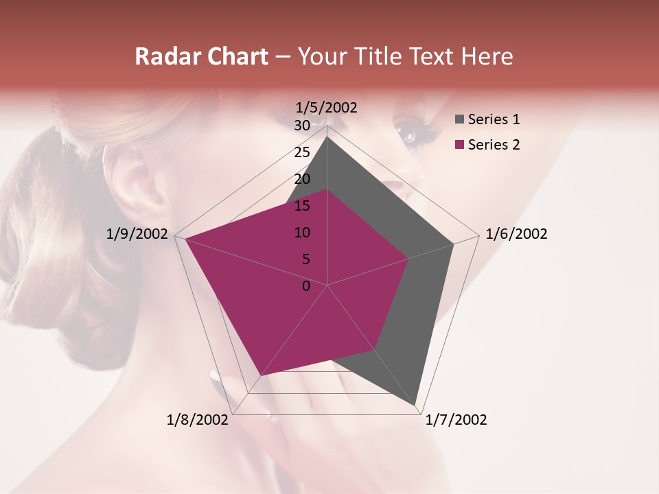 Eyelash Beauty Salon Cute PowerPoint Template