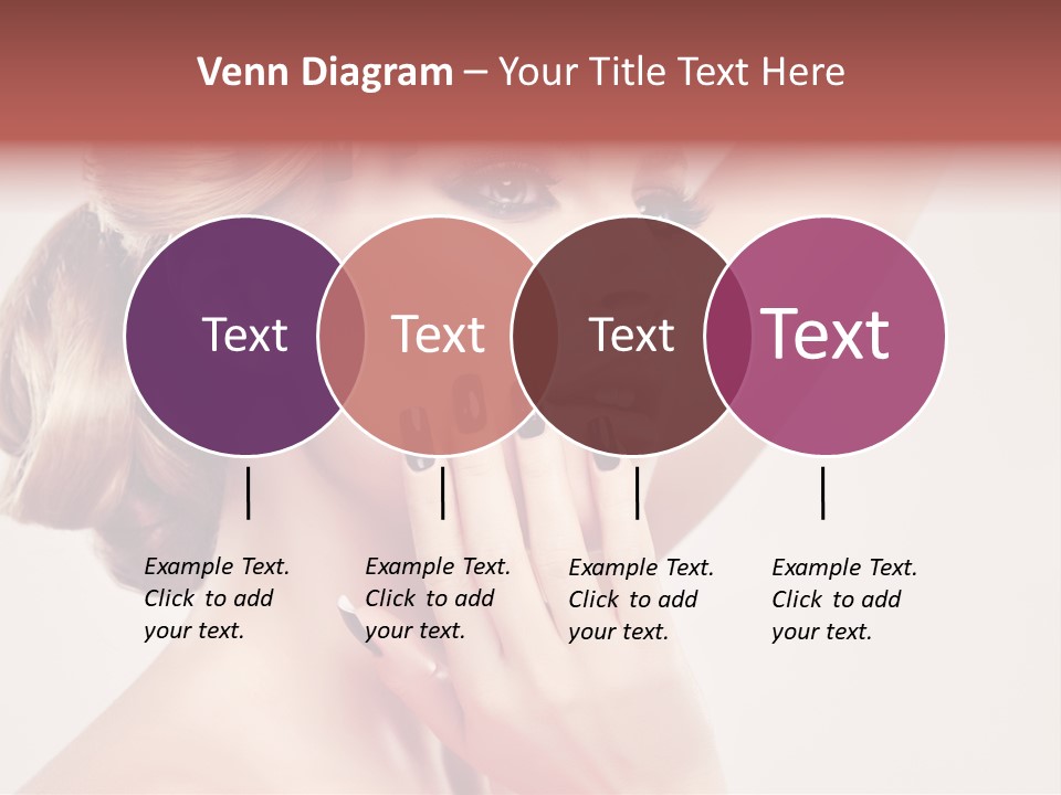 Eyelash Beauty Salon Cute PowerPoint Template