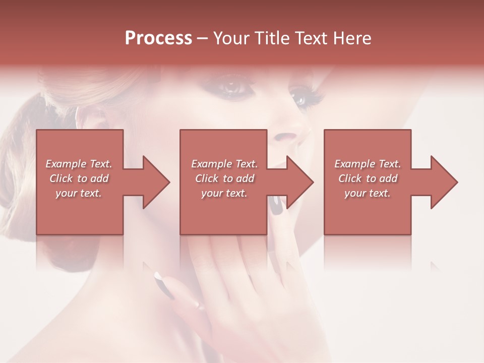 Eyelash Beauty Salon Cute PowerPoint Template