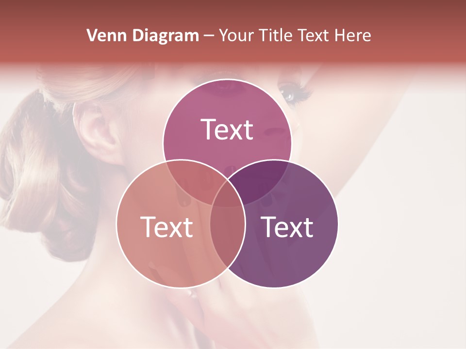 Eyelash Beauty Salon Cute PowerPoint Template