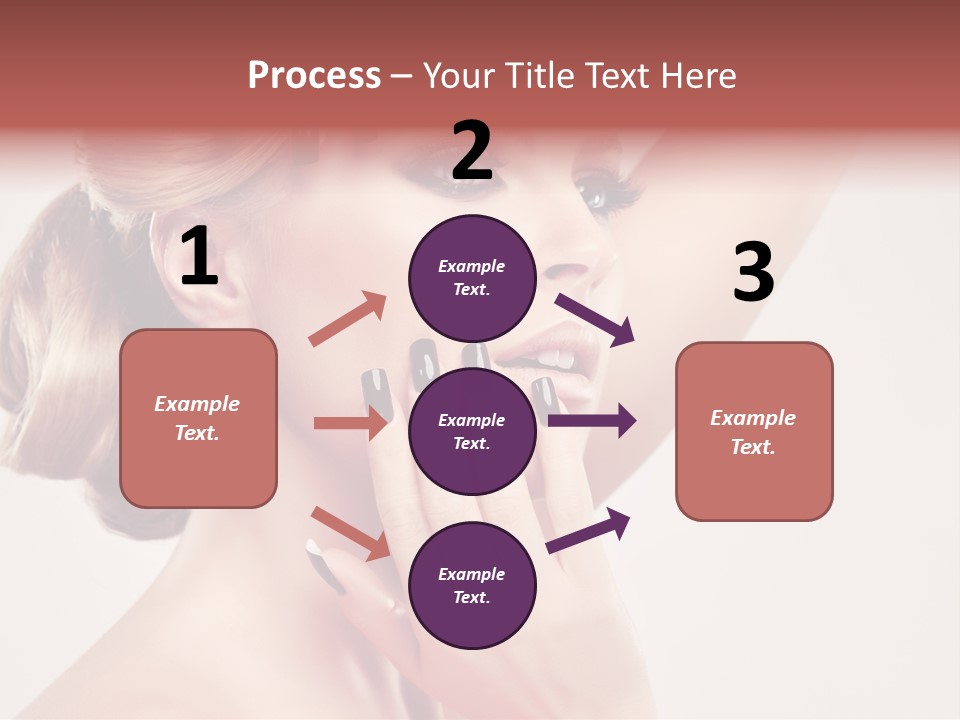 Eyelash Beauty Salon Cute PowerPoint Template