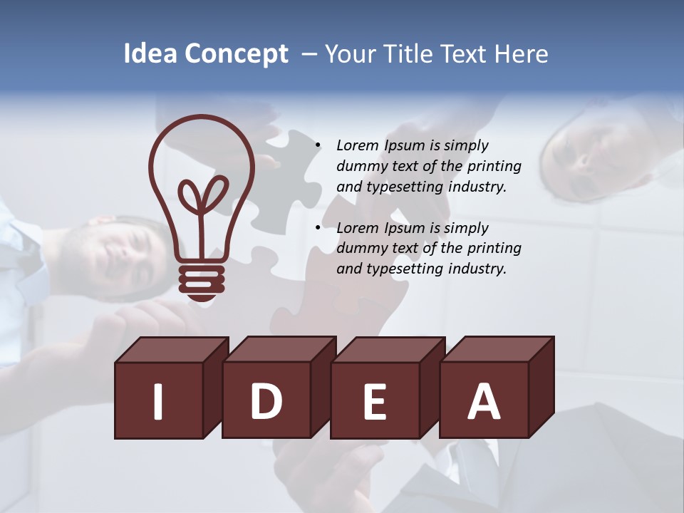 Love Girl Strategy PowerPoint Template