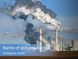 Plant Contamination Condensation PowerPoint Template