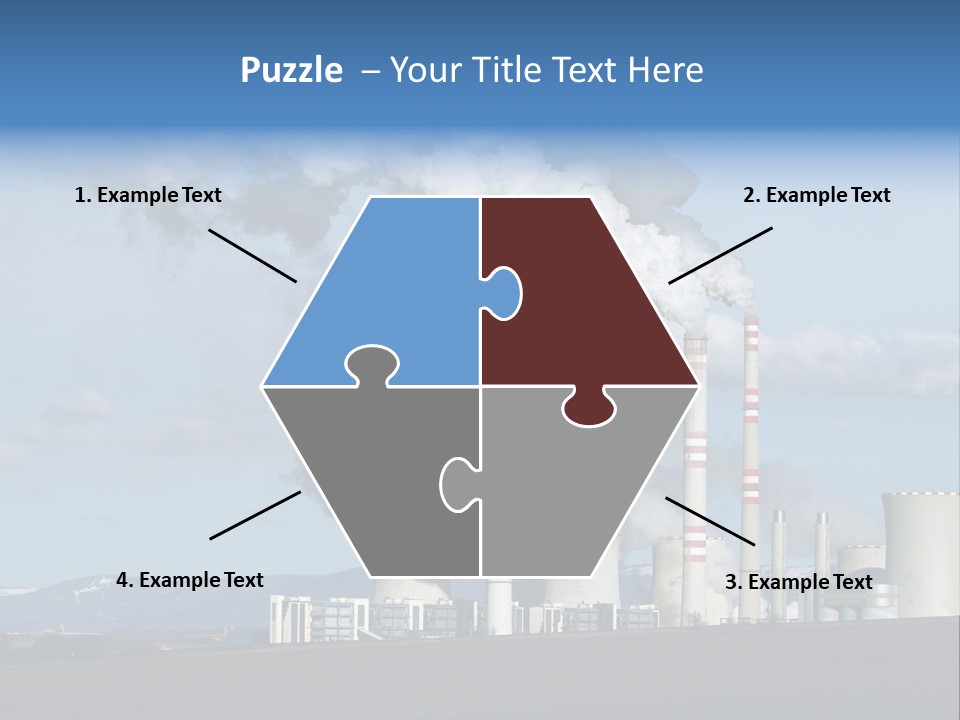 Plant Contamination Condensation PowerPoint Template