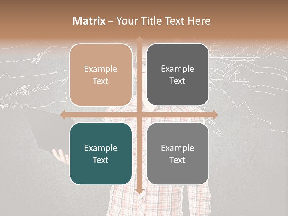 Ultrabook Freak Interessiert PowerPoint Template