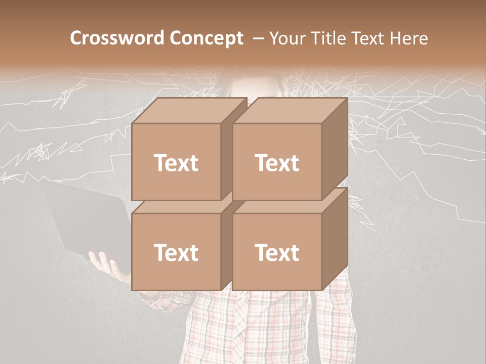 Ultrabook Freak Interessiert PowerPoint Template