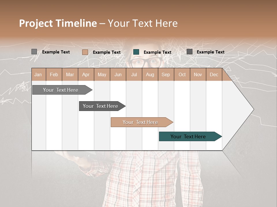 Ultrabook Freak Interessiert PowerPoint Template