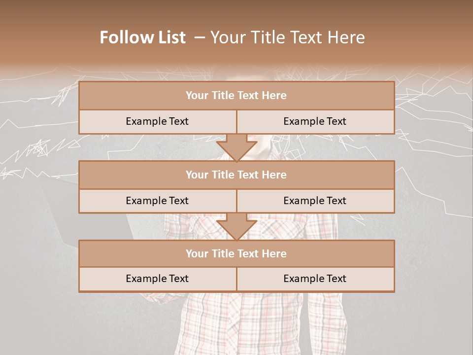 Ultrabook Freak Interessiert PowerPoint Template