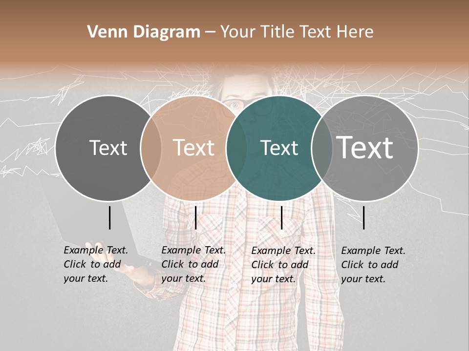 Ultrabook Freak Interessiert PowerPoint Template