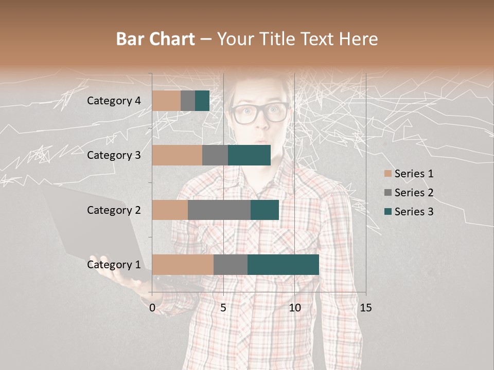Ultrabook Freak Interessiert PowerPoint Template