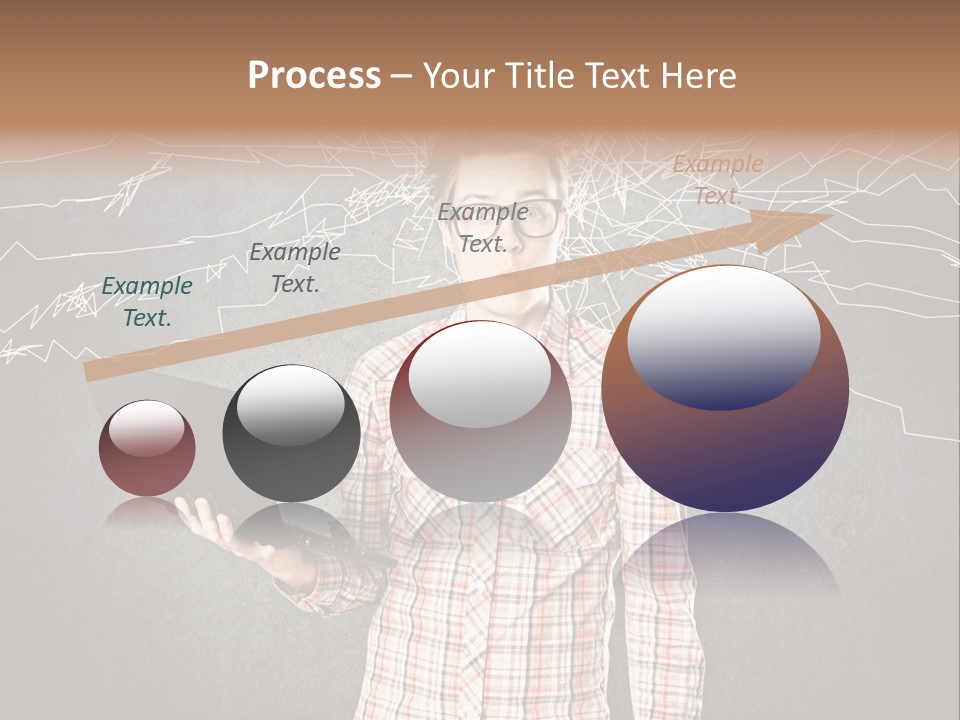 Ultrabook Freak Interessiert PowerPoint Template