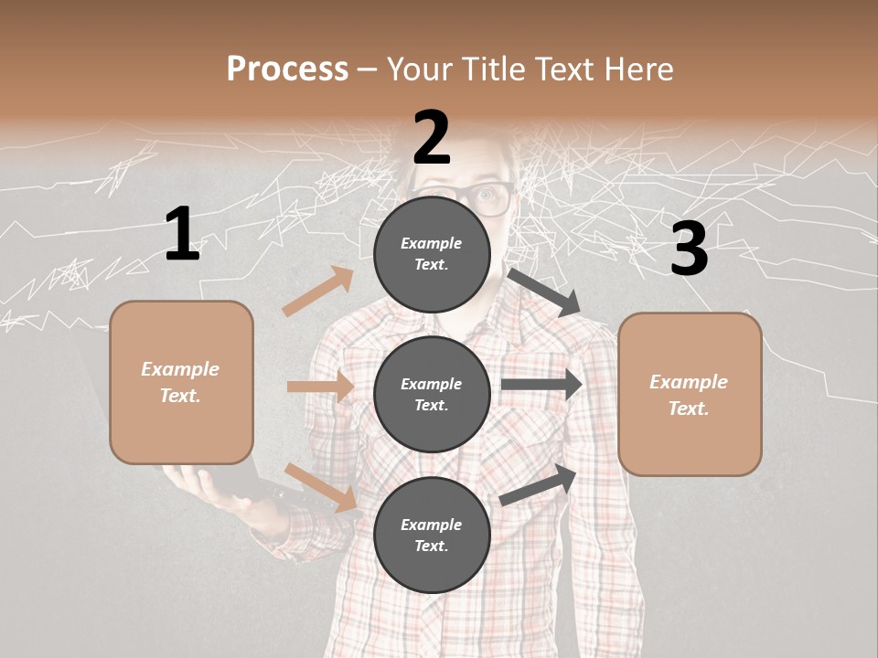 Ultrabook Freak Interessiert PowerPoint Template