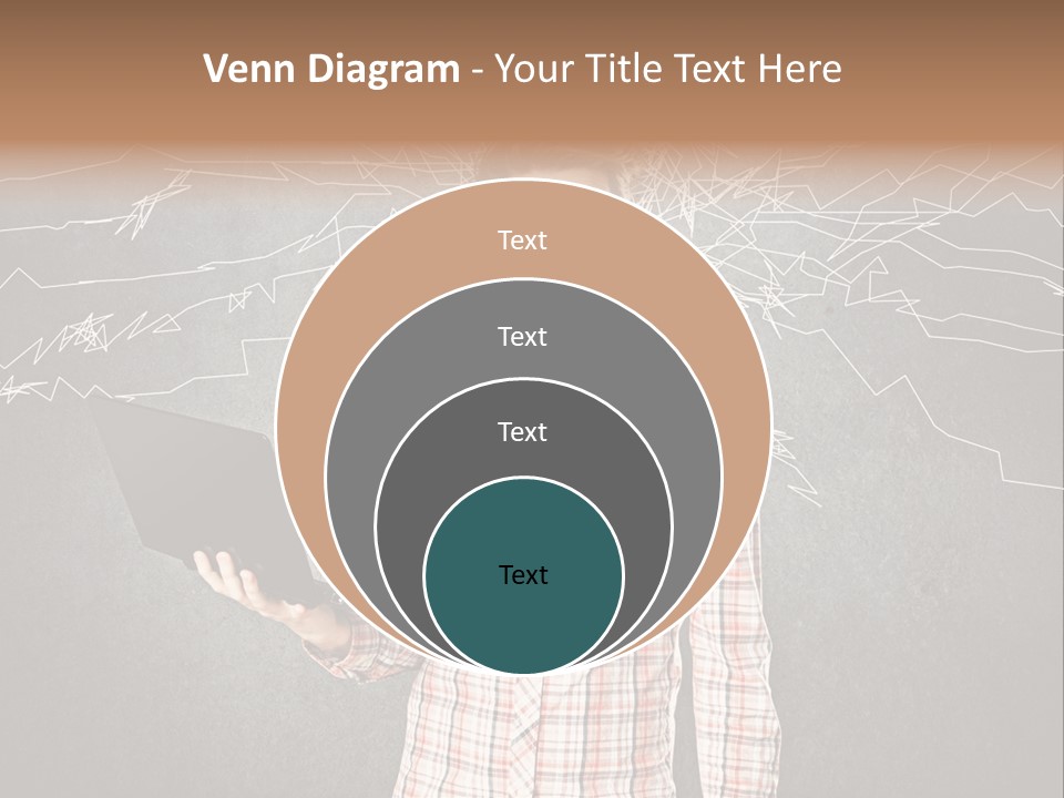 Ultrabook Freak Interessiert PowerPoint Template