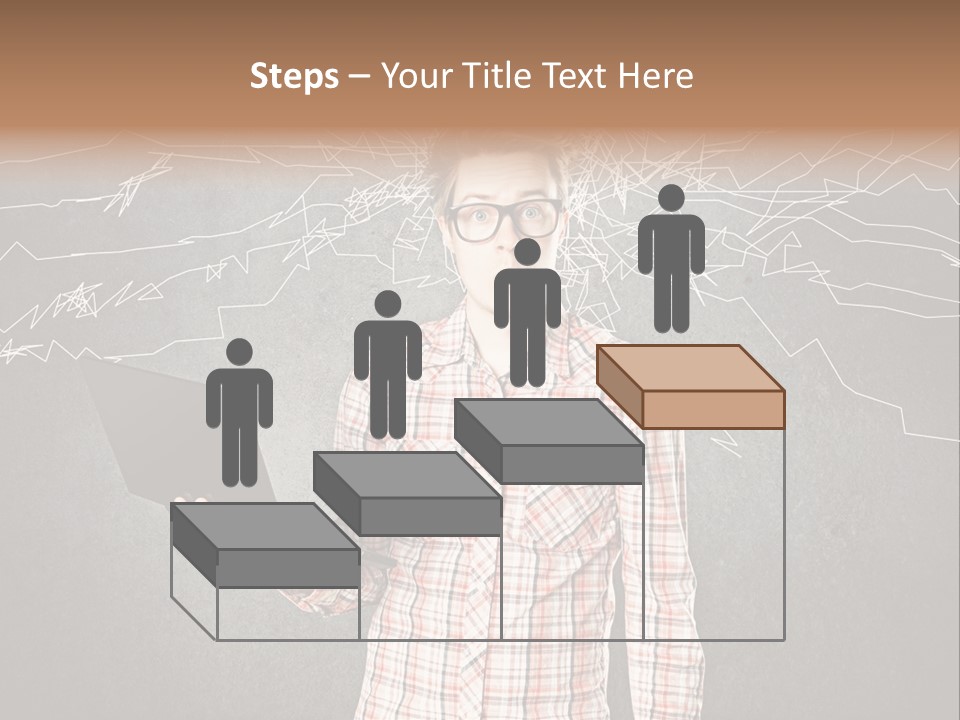 Ultrabook Freak Interessiert PowerPoint Template