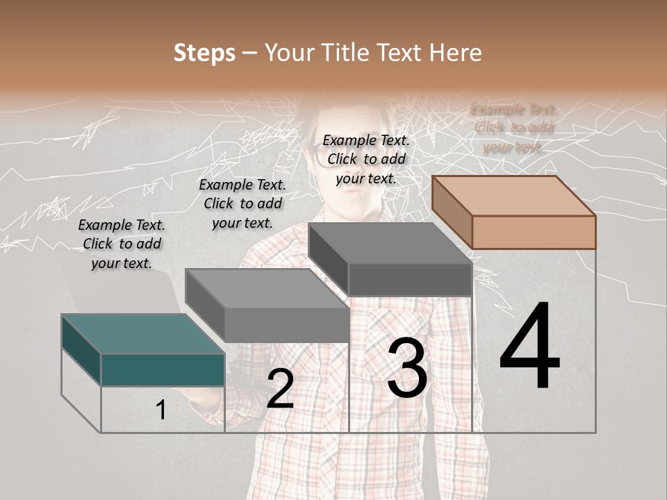 Ultrabook Freak Interessiert PowerPoint Template