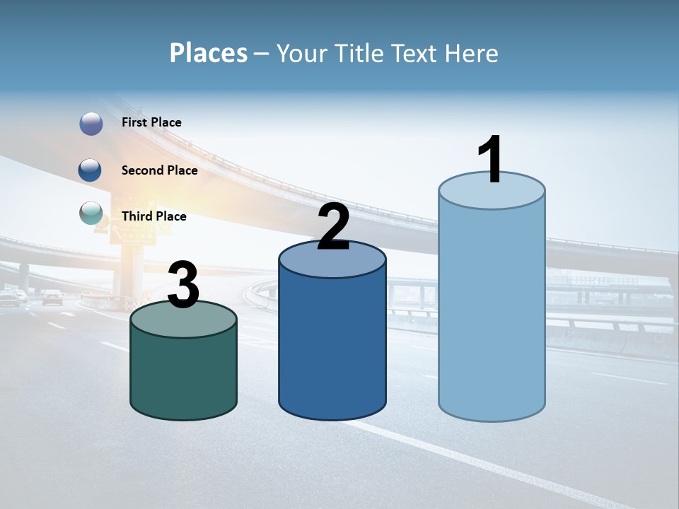 Fast Pillar Over PowerPoint Template