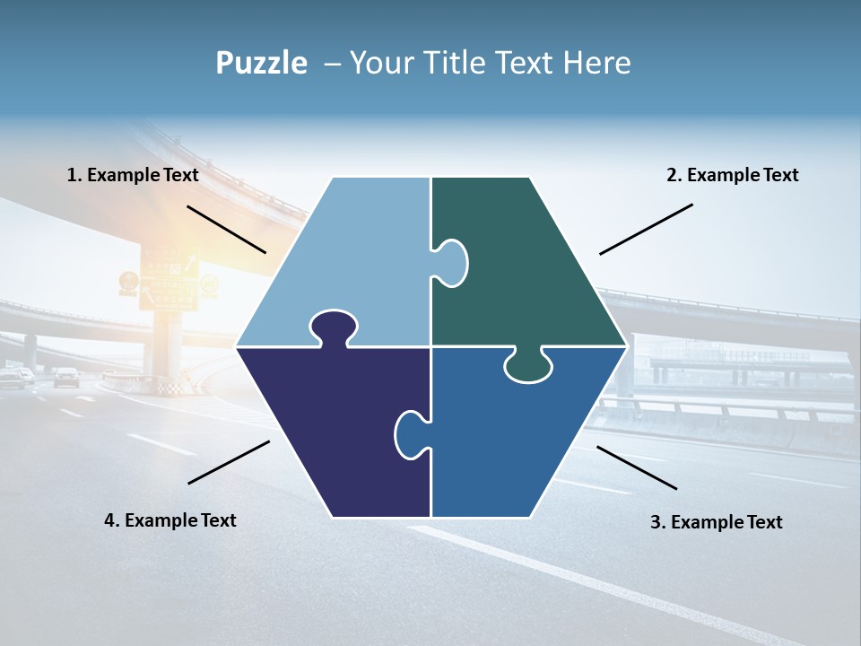 Fast Pillar Over PowerPoint Template