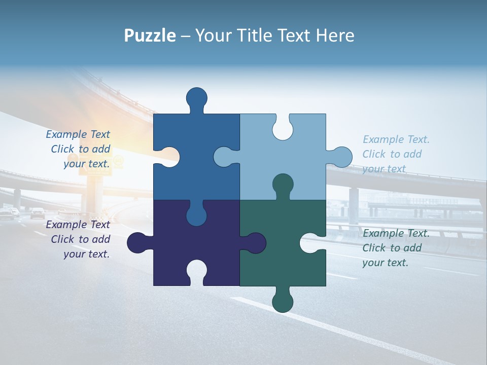 Fast Pillar Over PowerPoint Template