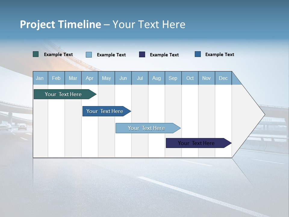 Fast Pillar Over PowerPoint Template