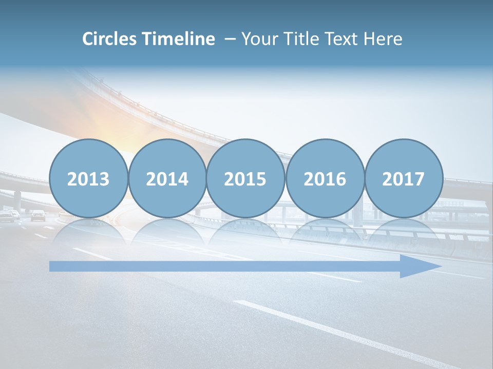 Fast Pillar Over PowerPoint Template
