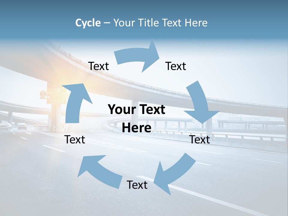Fast Pillar Over PowerPoint Template