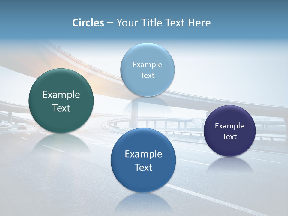Fast Pillar Over PowerPoint Template