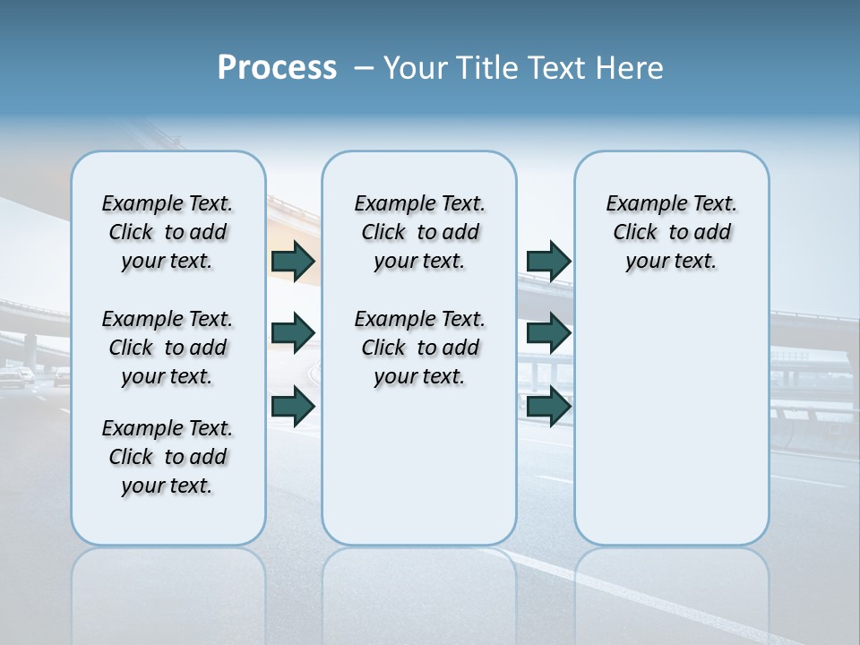 Fast Pillar Over PowerPoint Template