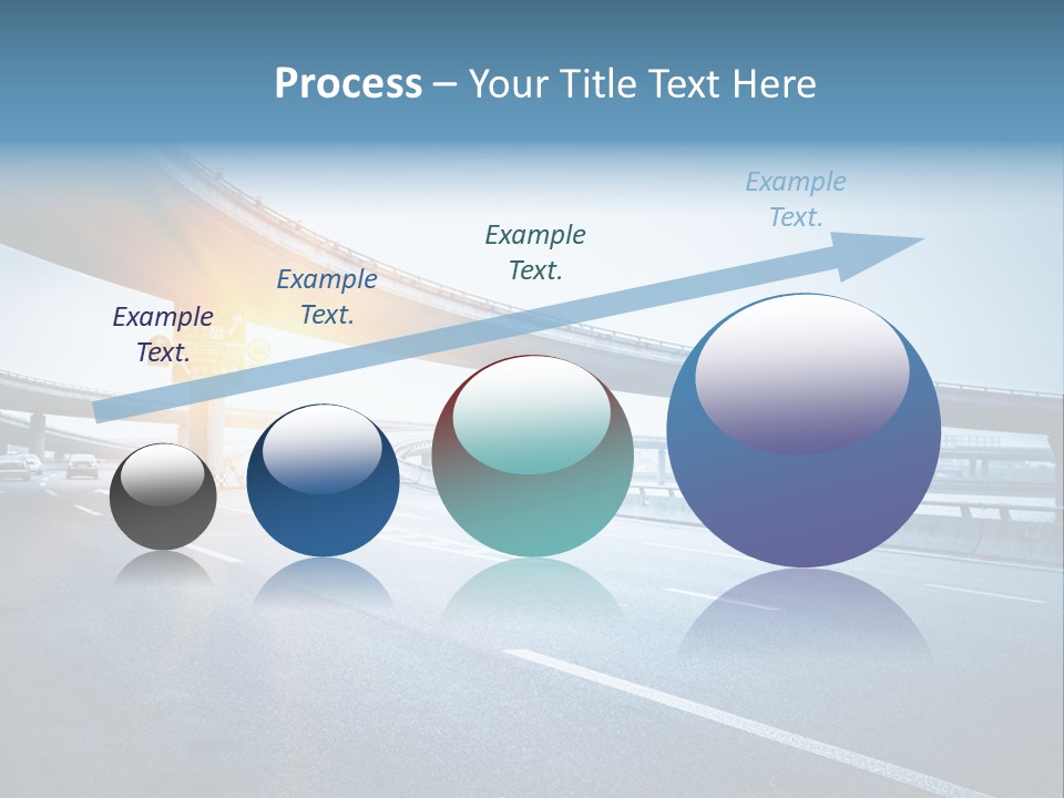 Fast Pillar Over PowerPoint Template