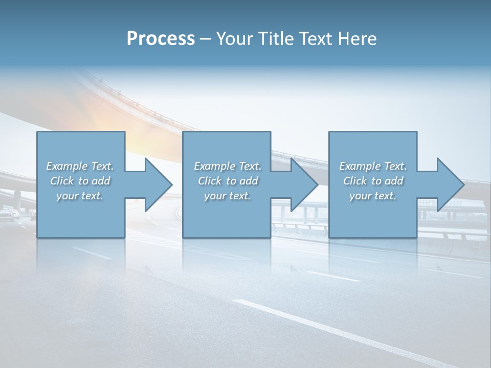 Fast Pillar Over PowerPoint Template