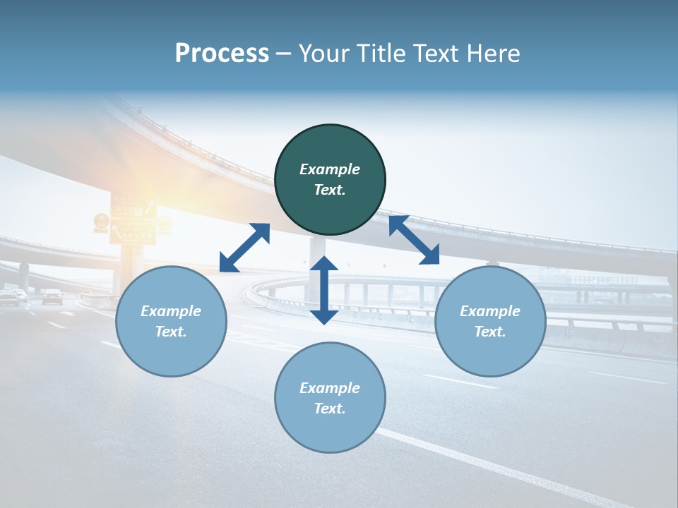 Fast Pillar Over PowerPoint Template
