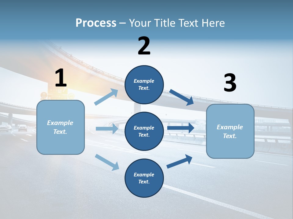 Fast Pillar Over PowerPoint Template